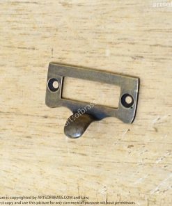 1.77" 6 pcs Vintage Label File Name Card Holder Drawer Pull Handle 15 DSC00658 resize 2