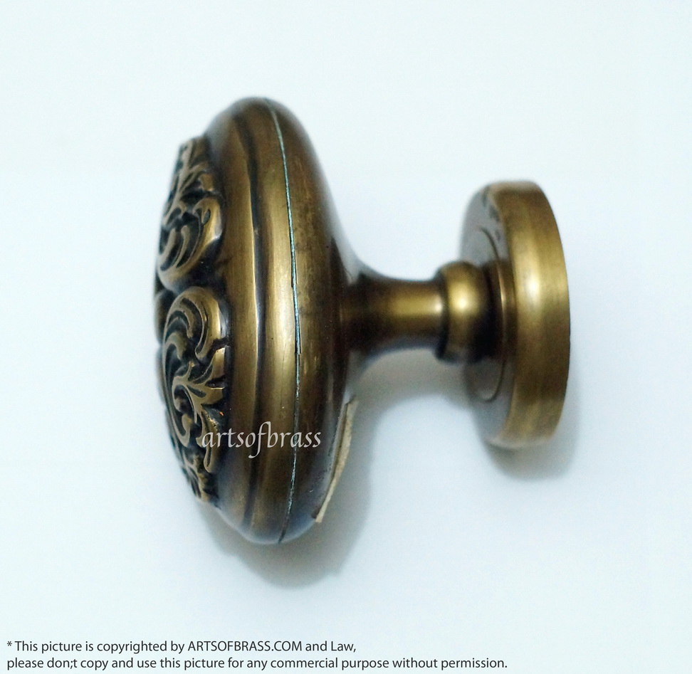 3.54" Pair Vintage Victorian Door Pulls Sky Frame Engraved Brass Handle 10 3.54" Pair Vintage Victorian Door Pulls Sky Frame Engraved Brass Handle - Image 8