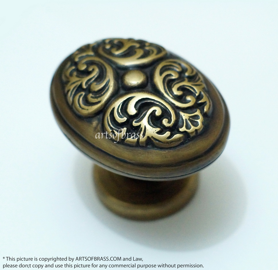 3.54" Pair Vintage Victorian Door Pulls Sky Frame Engraved Brass Handle 8 3.54" Pair Vintage Victorian Door Pulls Sky Frame Engraved Brass Handle - Image 6