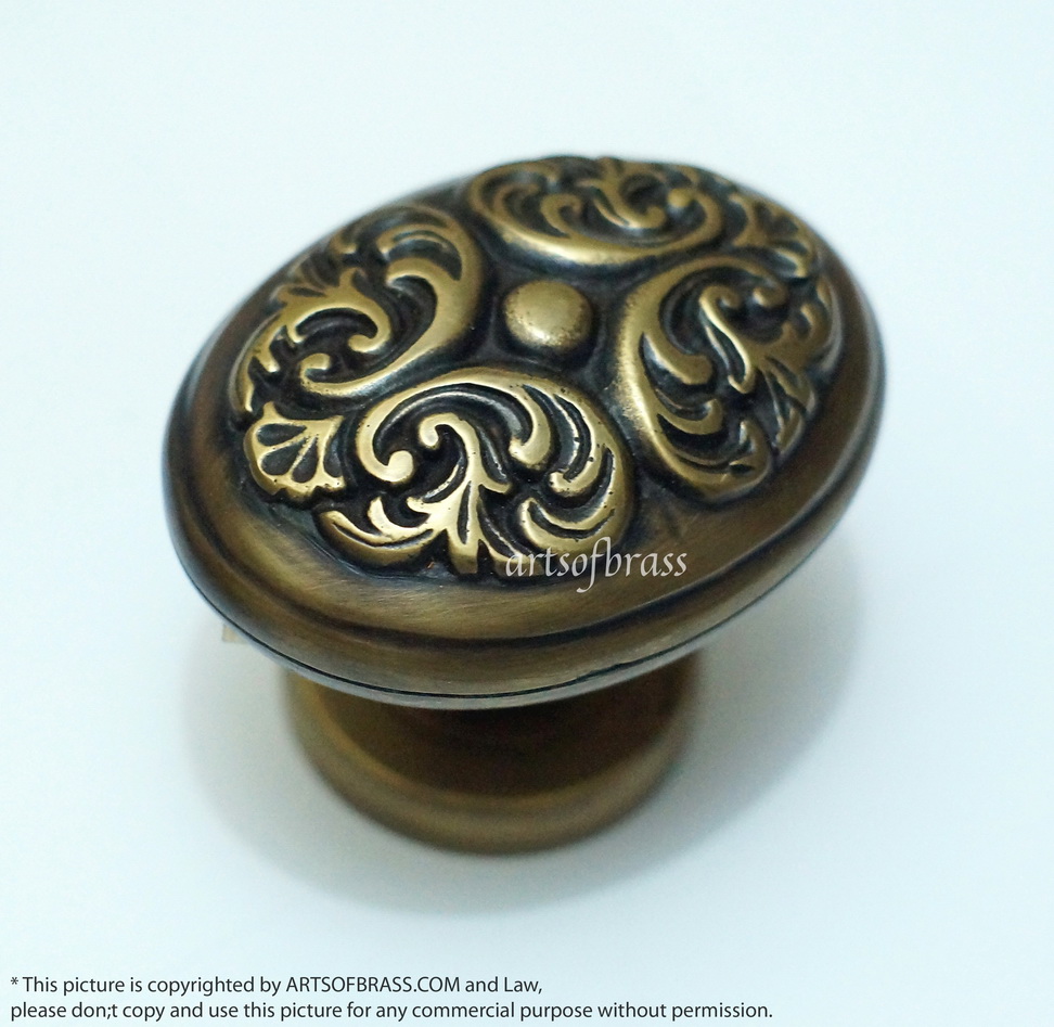 3.54" Pair Vintage Victorian Door Pulls Sky Frame Engraved Brass Handle 5 3.54" Pair Vintage Victorian Door Pulls Sky Frame Engraved Brass Handle - Image 3