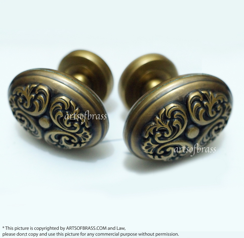 3.54" Pair Vintage Victorian Door Pulls Sky Frame Engraved Brass Handle 3 3.54" Pair Vintage Victorian Door Pulls Sky Frame Engraved Brass Handle