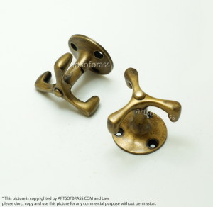 1.49" 2 pcs Vintage Retro Pivot Swivel Handle Knob Brass Cabinet Pulls 20 Retro Pivot Swivel Handle Knob Brass Cabinet Pulls