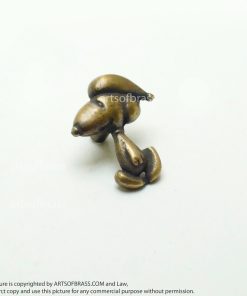 1.57" 4 pcs Disney Peanuts Snoopy & Charlie Brown Dog cartoon Figurine Solid Brass Cabinet Drawer Handle Pulls N255 15 DSC0246 resize