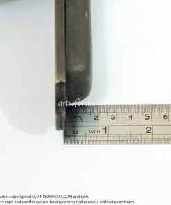 5.70" 2 pcs Vintage Art Deco Baldwin FLUSH Pull Sliding Door Brass Handle 20 DSC0494 resize
