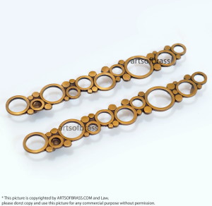 10.62" Pair or 2 pcs Vintage Bubbles RETRO Kitchen Cabinet Pulls HANDLE 20 Vintage Bubbles RETRO Kitchen Cabinet Pulls HANDLE