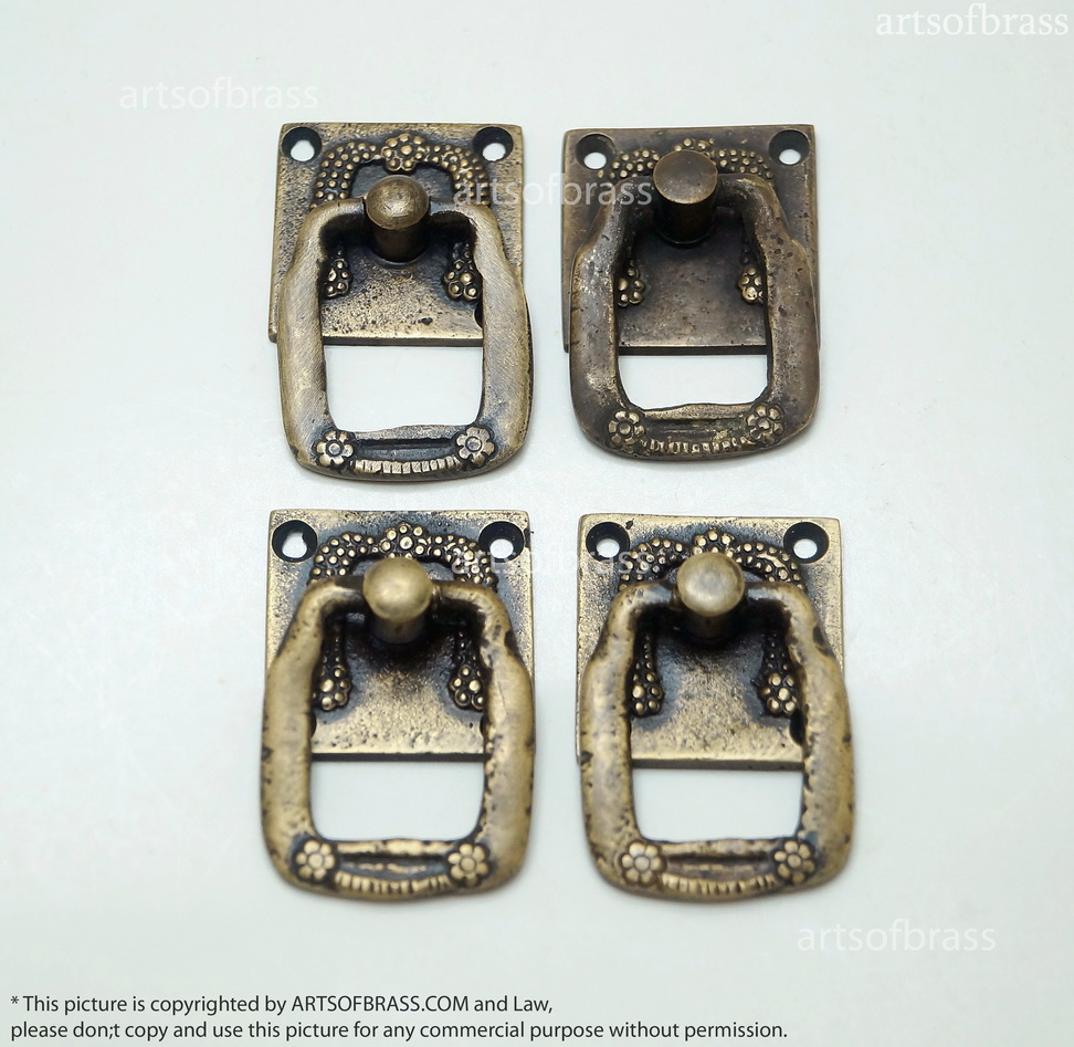1.25" inches Lot of 4 pcs Vintage Victorian Square Cabinet Handle Pull Vintage Cabinet KNOB A173 3 1.25" inches Lot of 4 pcs Vintage Victorian Square Cabinet Handle Pull Vintage Cabinet KNOB A173