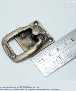 1.25" inches Lot of 4 pcs Vintage Victorian Square Cabinet Handle Pull Vintage Cabinet KNOB A173 18 DSC1216 resize