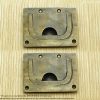 2.83" Inches Vintage Flush Lift Handle Solid Brass Antique Cabinet Drawer Door KNOB Pulls H033 2 DSC00200 resize