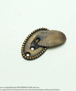 2.04" inches 4 pcs Vintage Victorian Braided Drop Pull Round Knob Pull Cabinet Solid Brass KNOB Pulls G025 15 DSC0055 resize
