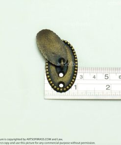 2.04" inches 4 pcs Vintage Victorian Braided Drop Pull Round Knob Pull Cabinet Solid Brass KNOB Pulls G025 19 DSC0058 resize