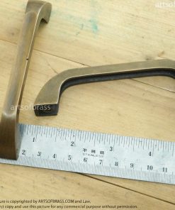 4.60"2 pcs Vintage Retro Full Solid Brass Cabinet Drawer Handle Pulls 13 DSC00724 resize