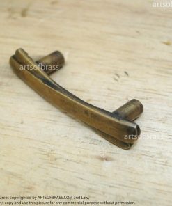 2.55" inches 4 pcs Vintage Retro wooden cross Solid Brass Antique Cabinet Drawer Door Handle Pulls C104 13 DSC00775 resize