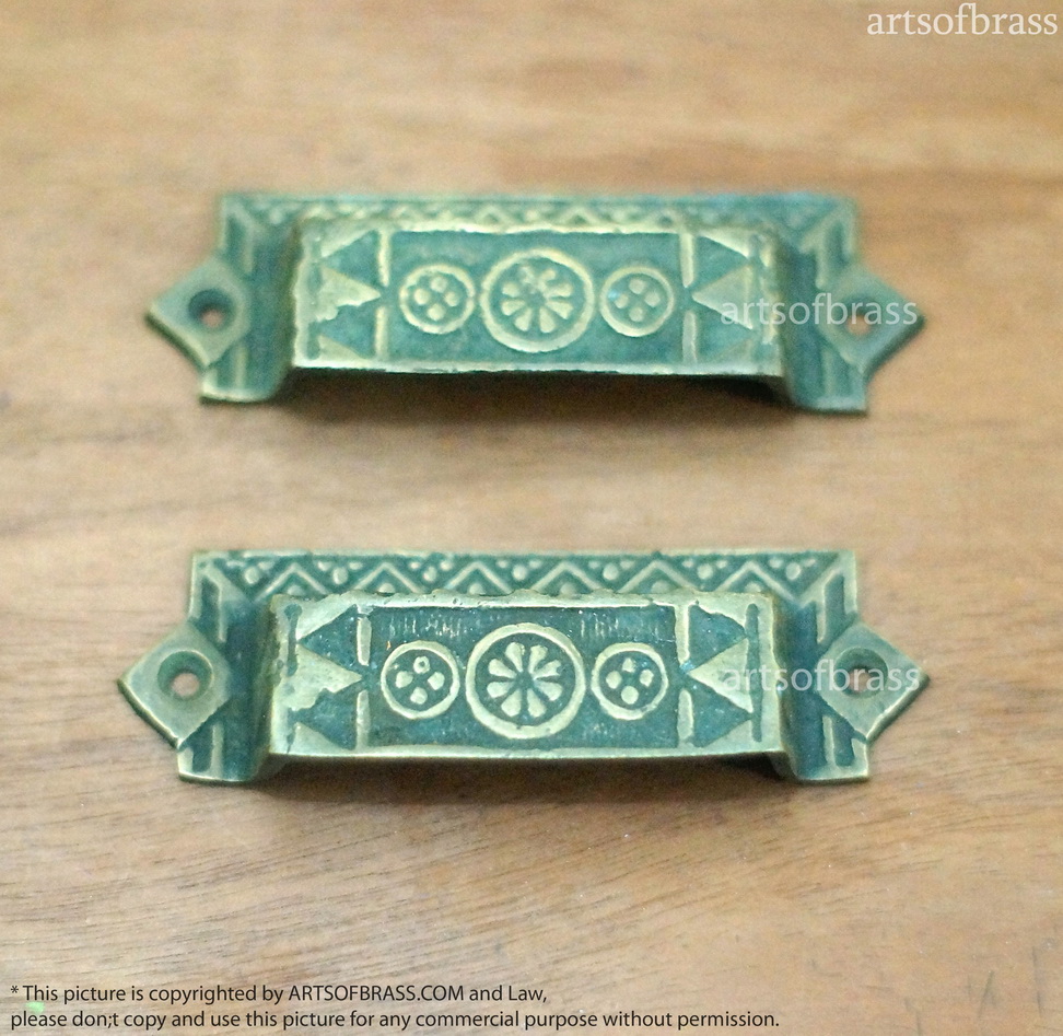 3.77" inches Lot of 2 pcs Vintage Old Art Deco Retro Bar Bin Pull Solid Brass Cabinet Bin Pull Handle I035 3 3.77" inches Lot of 2 pcs Vintage Old Art Deco Retro Bar Bin Pull Solid Brass Cabinet Bin Pull Handle I035