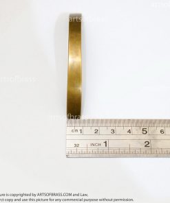3.22" 4 pcs Vintage Brass Retro Western Plain Pulls Dresser handle pull 14 DSC0112 resize 1