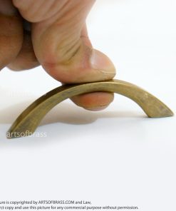 3.22" 4 pcs Vintage Brass Retro Western Plain Pulls Dresser handle pull 12 DSC0115 resize 1