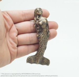 Mermaid cabinet pulls