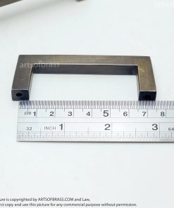 2.87" Lot of 3 pcs RETRO Vintage Bar Western Country Closet Solid Brass Antique Cabinet Door Drawer Pull C042 19 DSC1141 resize