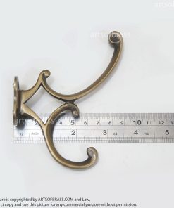 Vintage Arrow Head Swirl Coat Wall Hook Hanger - 4.92" (2 Piece Set) 12 DSC1285 resize