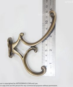 Vintage Arrow Head Swirl Coat Wall Hook Hanger - 4.92" (2 Piece Set) 13 DSC1286 resize