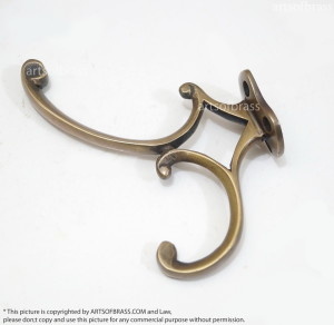 Vintage Arrow Head Swirl Coat Wall Hook Hanger - 4.92" (2 Piece Set) 16 Vintage Arrow Head Swirl Coat Wall Hook Hanger