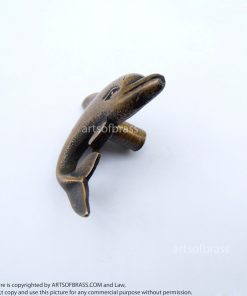 2 Set Pair 4 pcs Vintage DOLPHIN Cabinet ANTIQUE Pull KNOB Drawer N174 16 GEDC3419 resize