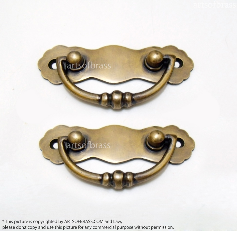 vintage dresser handles style Antique Brass Drawer Pull Knob Pulls Handles Elevate the look of your kitchen or bathroom storage with this elegant cabinet handle Backplate Antique Brass Portofino Drawer