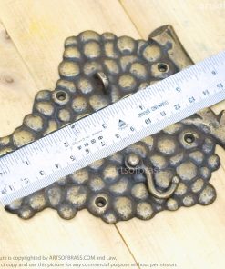 5.66" Vintage Grape Wine Bar Latch Lock Solid Brass Cabinet Door LATCH 16 DSC00587 resize