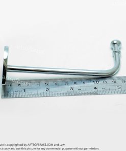 5.11" 2 pcs Chrome LOVE Wall Mount Hook Coat Hat Hanger 16 DSC0801 resize