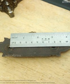 5.82" 2 pcs Vintage Art Deco Brass Drawer Pulls Cabinet Drawer Handle 17 eDSC00720 resize