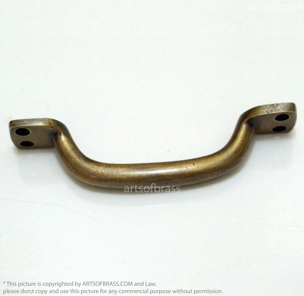 5.51" 2 pcs Strong Brass Vintage Drawer Pulls Cabinet Drawer Door Handle 6 5.51" 2 pcs Strong Brass Vintage Drawer Pulls Cabinet Drawer Door Handle - Image 4