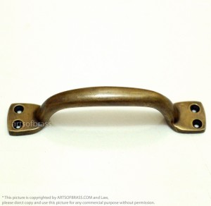 5.51" 2 pcs Strong Brass Vintage Drawer Pulls Cabinet Drawer Door Handle 14 strong brass vintage drawer pulls