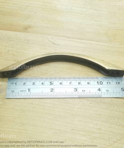 5.43" 2 pcs Vintage Retro Straight Line Cabinet Dresser Brass Pull Handles 17 e DSC1712 resize