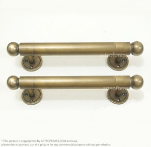 brass door handles