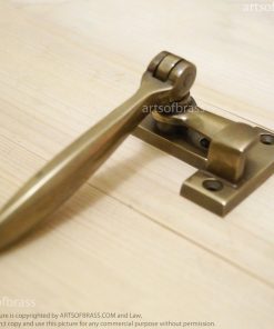 Vintage Solid Brass Door LATCH LOCK Handle Safe Fast Gate Door Lock 13 e DSC1880 resize