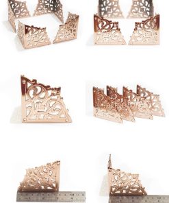 solid brass corner protector antique furniture detail