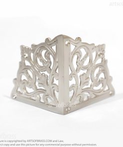 solid brass corner protector set of 4 for wooden trunk and table