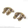 Solid Brass Box Latch 1.61 Inch – Vintage Jewelry Trunk Lock 1 brass box latch 1.61 inch solid brass jewelry lock