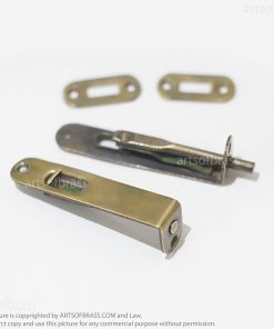 solid brass window bolt lock for cabinet and door hardware